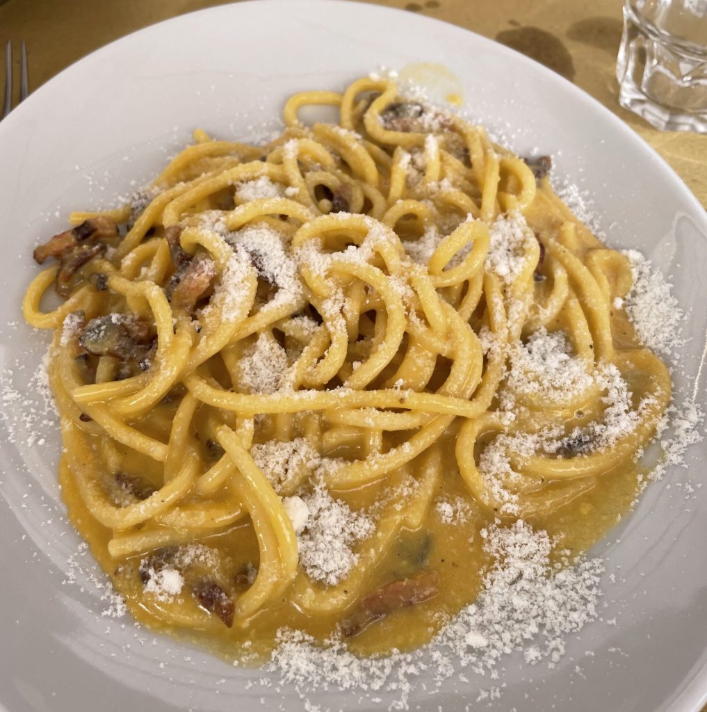 pasta carbonara